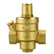 Régulateur de pression d'eau en laiton DN20 BSP 3/4 ''régulateur de pression d'eau PN 1.6 soupape de réduction de pression réglable avec manomètre