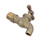 Commande manuelle 1/2 &quot;DN15 corps en laiton robinet d'eau de jardin tuyau de robinet en laiton arrêt Bibcock